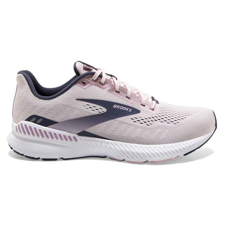 Brooks Launch GTS 8 Energy-Return Women's Road Running Shoes - Primrose/Ombre/Metallic (02839-MAJT)